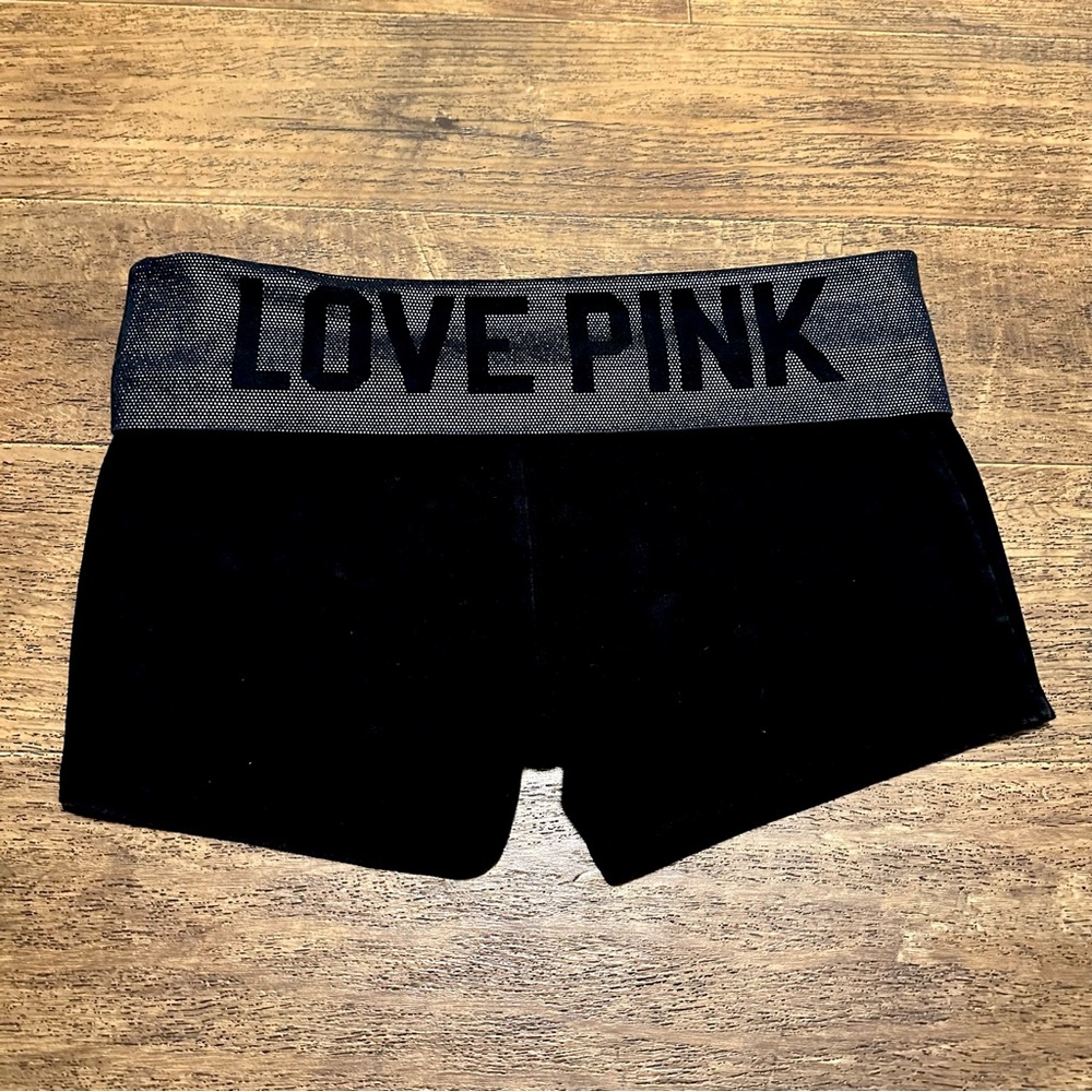 VS PINK NWOT Y2K VINTAGE FOLD-OVER YOGA SHORTS